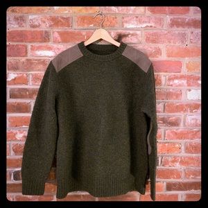 Woolrich Dark Green Wool Sweater (Men’s, L)